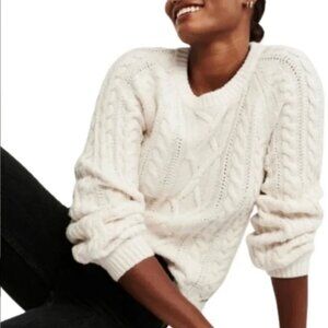 Abercrombie & Fitch Cable Sweater
